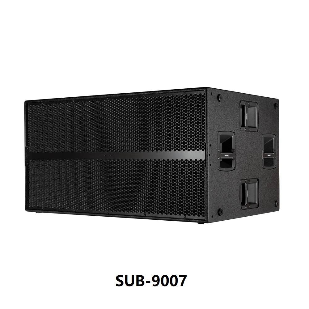 SUB-9006/SUB-9006AS/SUB-9007/SUB-9007AS Dual 18"/21" high power passive/active powered subwoofer loudspeaker sound audio system RCF