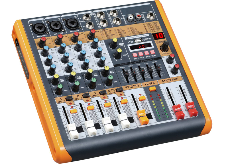 MIX302USB MIX502USB Professional Mixer Console