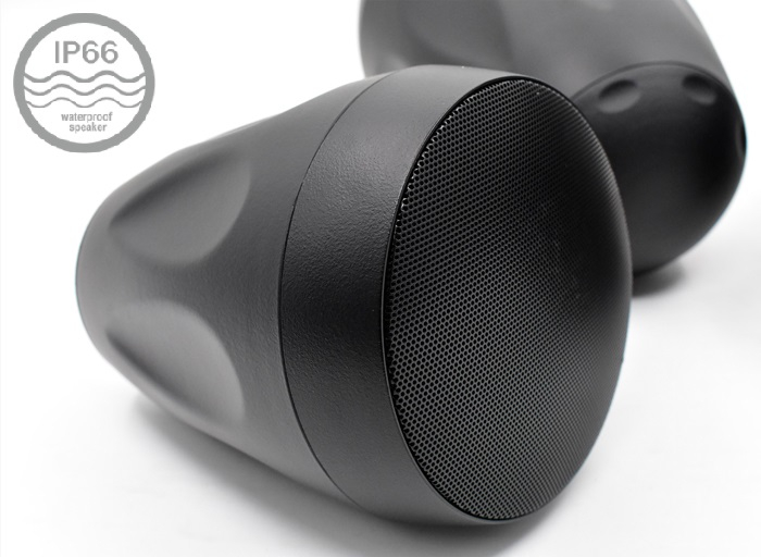 WPS-D4T WPS-D5T WPS-D6T IPX66 WaterProof Outdoor/Indoor Wall Mount Speakers with Transformer