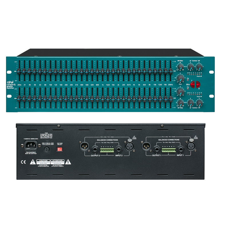 EQ966 Dual 31 Band Equalizers