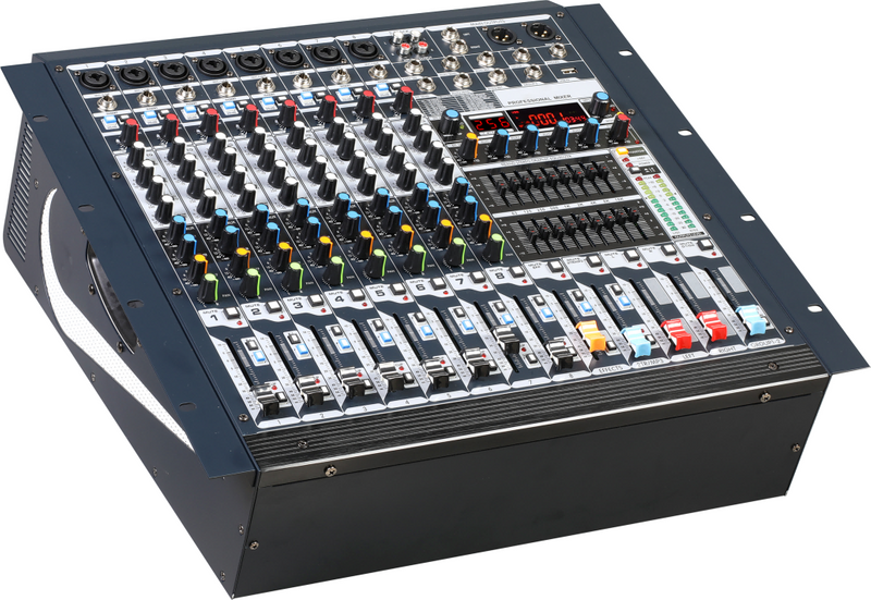 PMI-8 PMI-12 PMI-16 Powered Mixers 19" Rack
