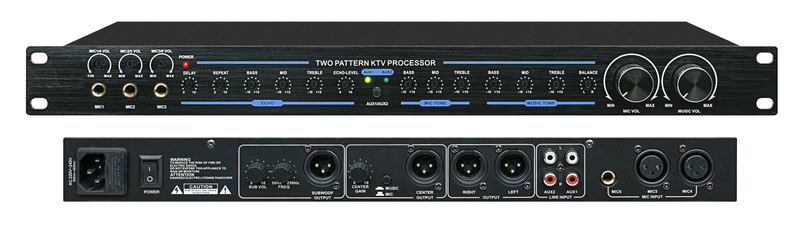 KPR600 dual reverb Karaoke preamplifier