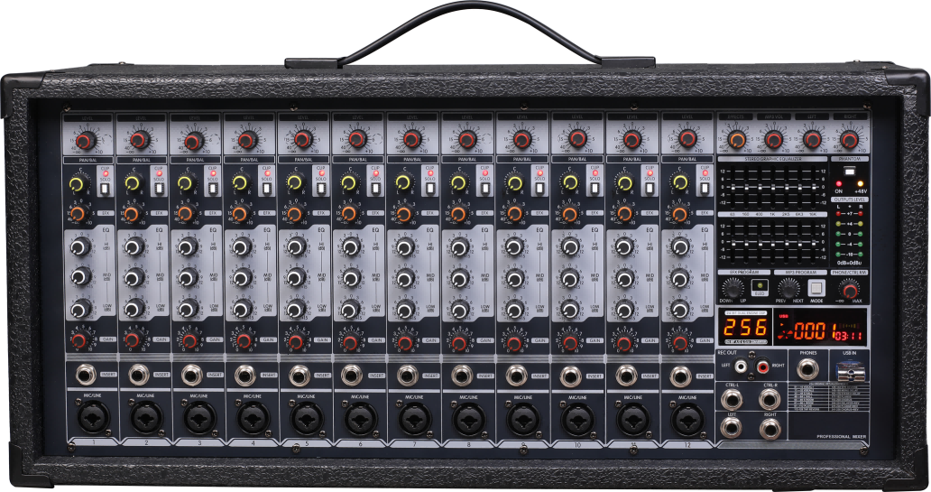 CPM-V6 CPM-V8 CPM-V10 CPM-V12 Powered Mixers