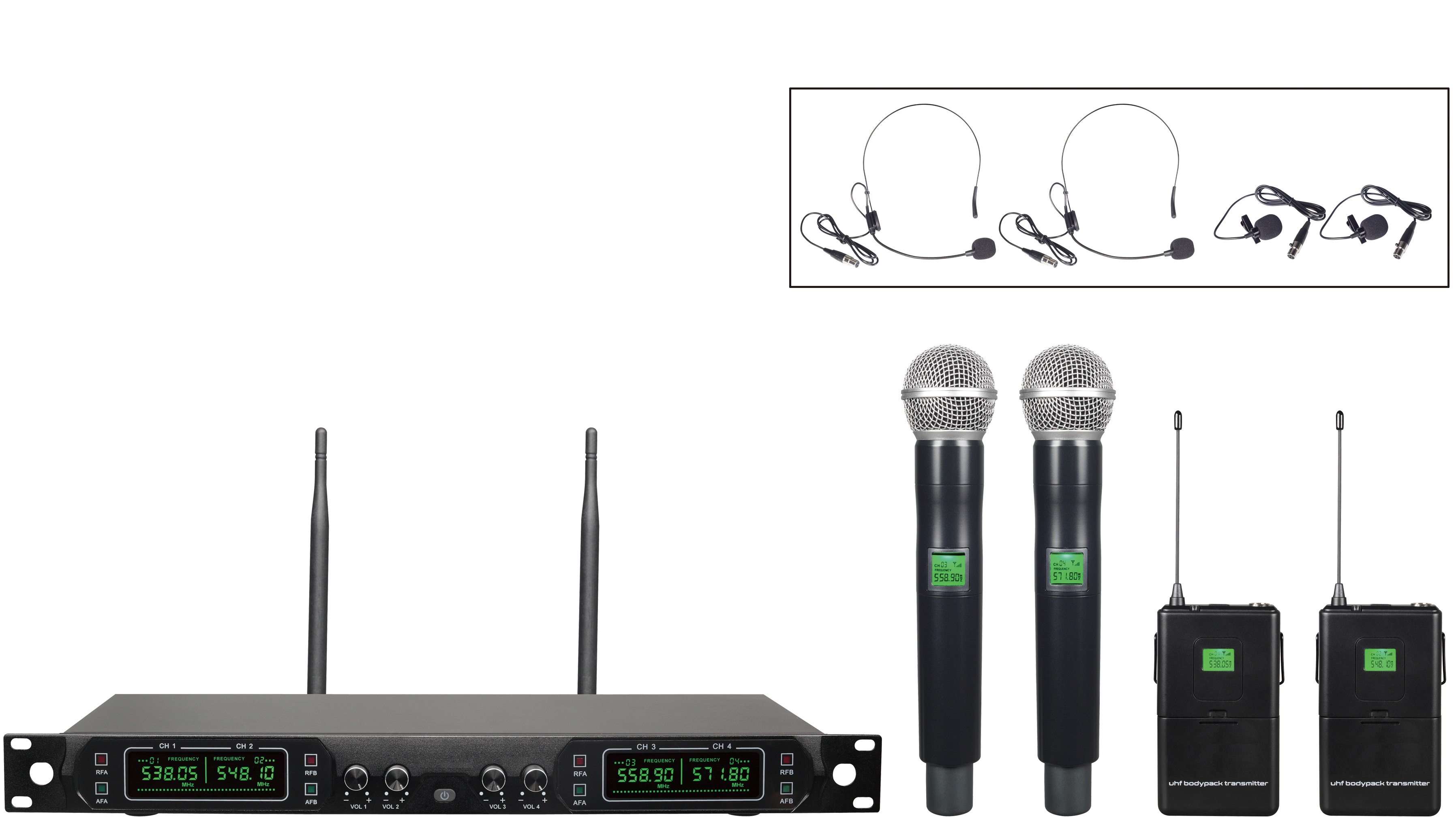 UHF022C Wireless microphones