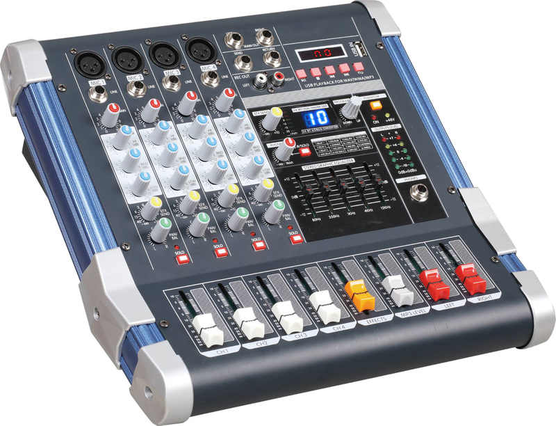 MC-416 MC-616 MC-816 Professional Mixer Console