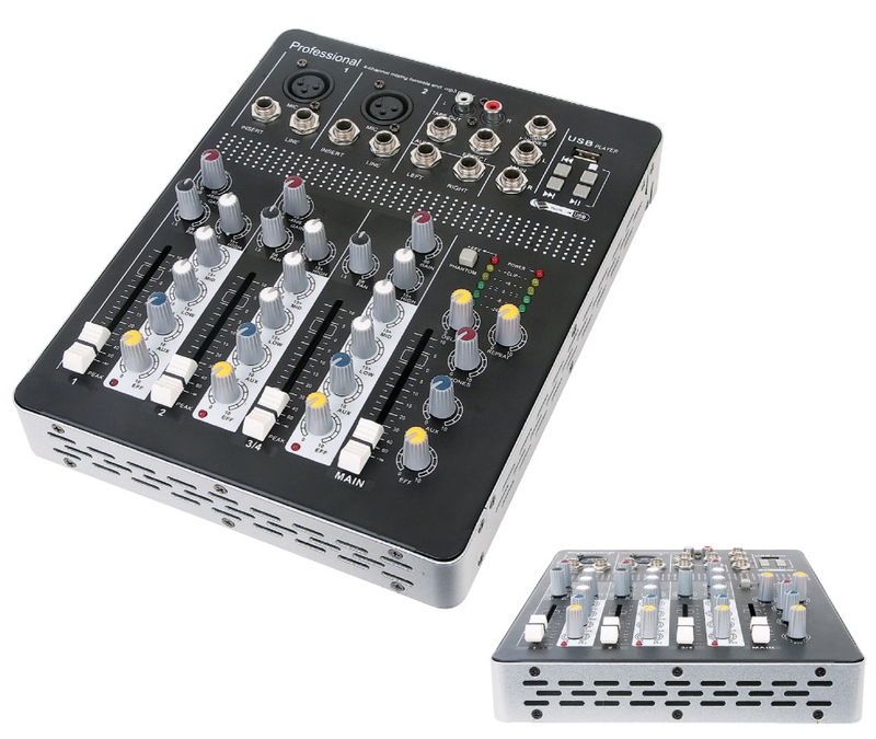 M-4A M-6A M-8A M-12A Professional Mixer Console