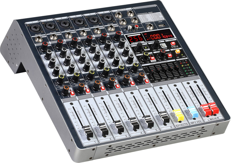 M-4V M-6V M-8V Professional Mixer Console